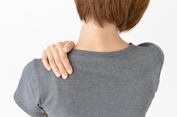 肩がこる…